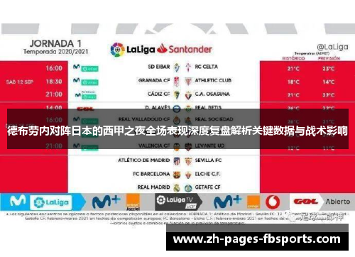 德布劳内对阵日本的西甲之夜全场表现深度复盘解析关键数据与战术影响