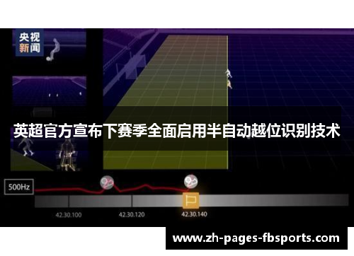英超官方宣布下赛季全面启用半自动越位识别技术